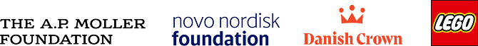 Danish platinum partners expo 2025: The A-P- Moller Foundation, Novo nordisk foundation, Danish Crowm, Lego
